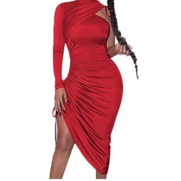 One Shoulder Bodycon Sleeveless Dress

Sexy dresses - Picture 1 of 1